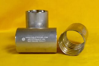 (AB) Press On Barbed - Aluminum Coupler